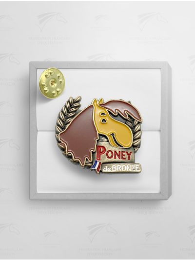 Insigne Galop® poney Bronze