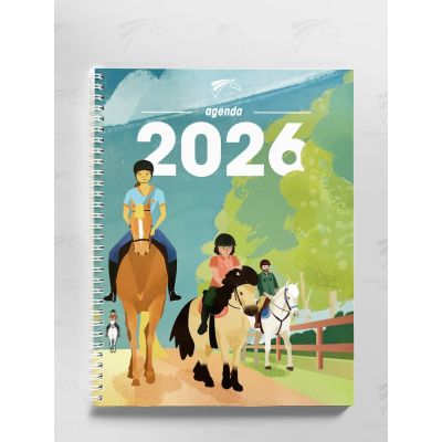 Couverture de l'Agenda FFE 2026