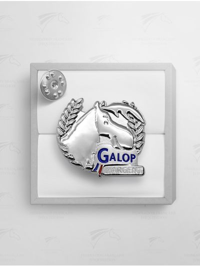 Insigne Galop® Argent